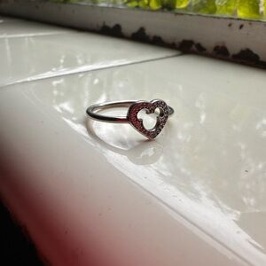Pandora for Disney Mickey outline in Heart Ring
